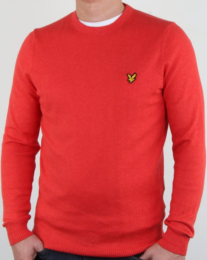 Lyle And Scott – Merinopullover in Mohnmeliert