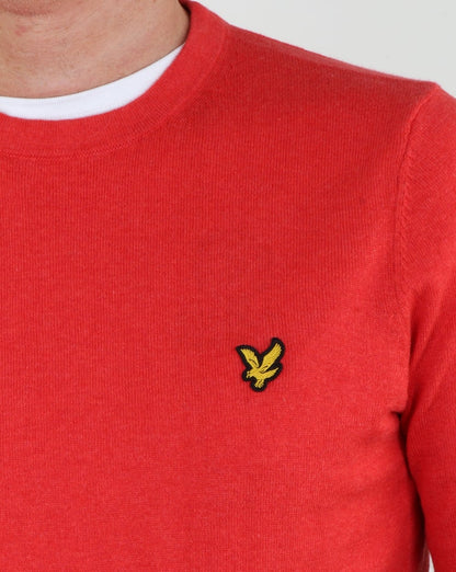 Lyle And Scott – Merinopullover in Mohnmeliert