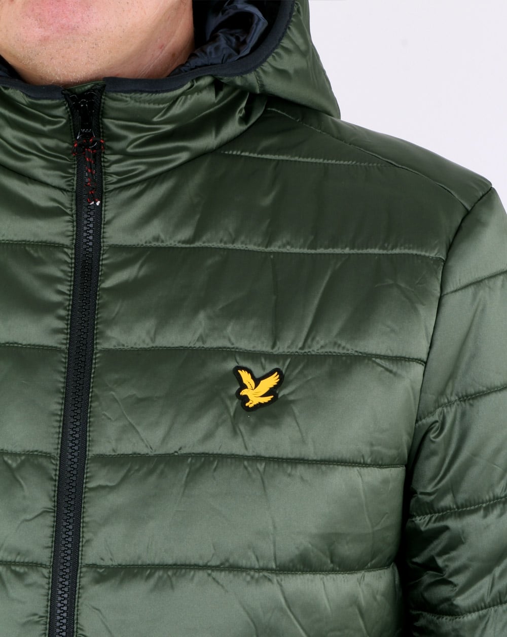 Lyle And Scott Cooke Insulated Foil Jacket Olive