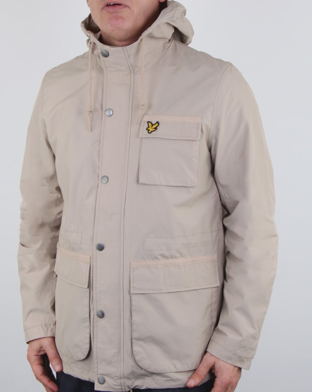 Lyle And Scott Kapuzenjacke Stein