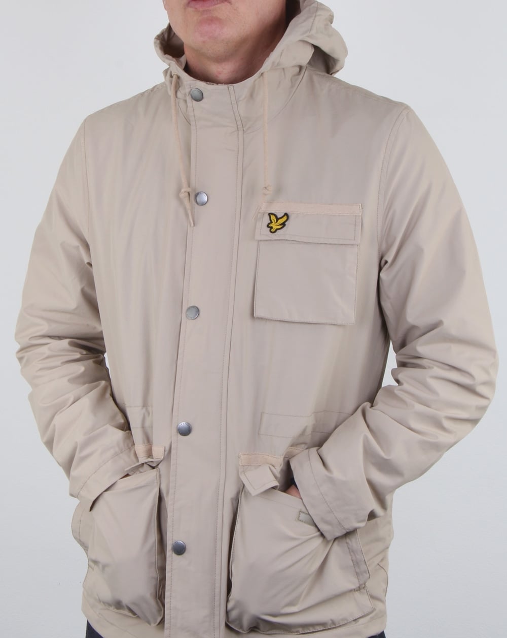 Lyle And Scott Kapuzenjacke Stein