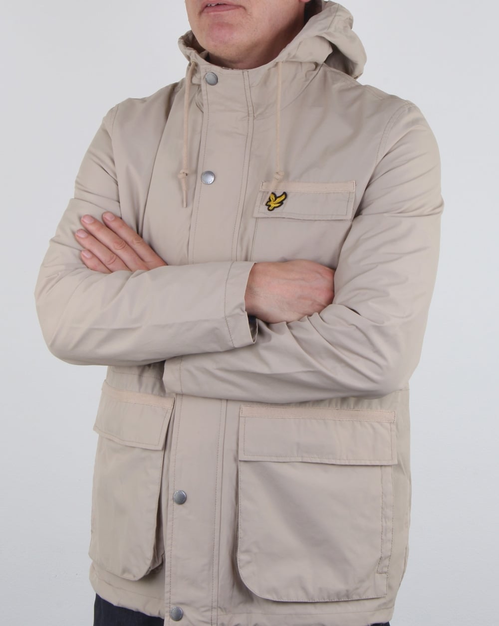 Lyle And Scott Kapuzenjacke Stein
