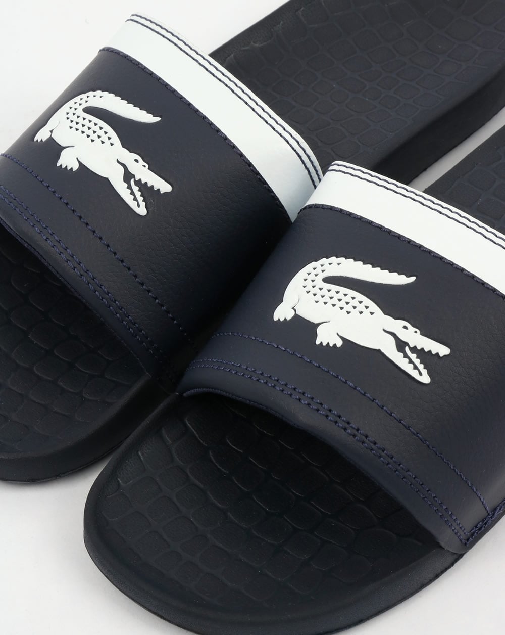 Lacoste Fraisier Pool Sliders Marineblau