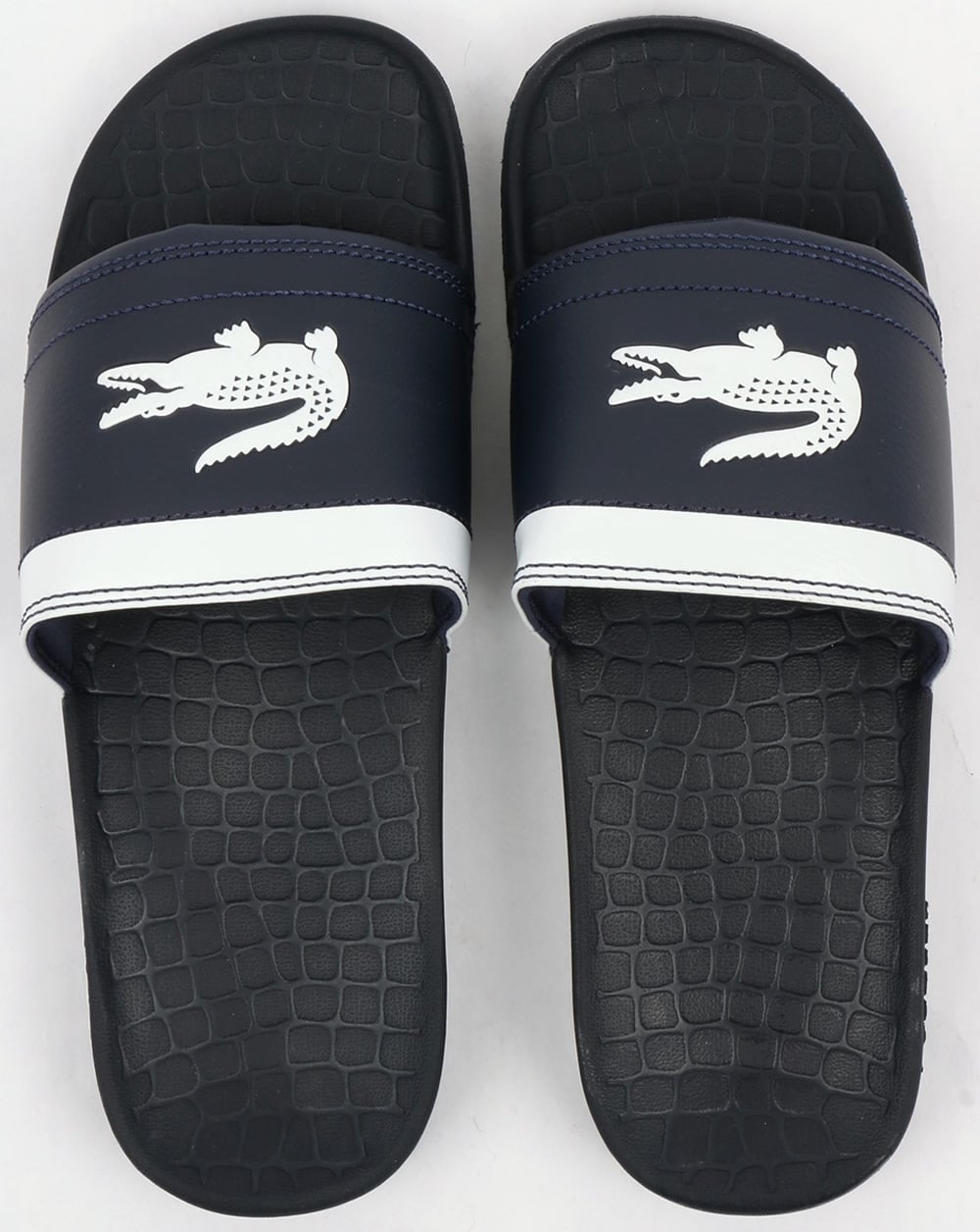 Lacoste Fraisier Pool Sliders Marineblau