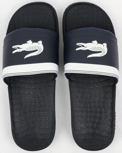 Lacoste Fraisier Pool Sliders Marineblau