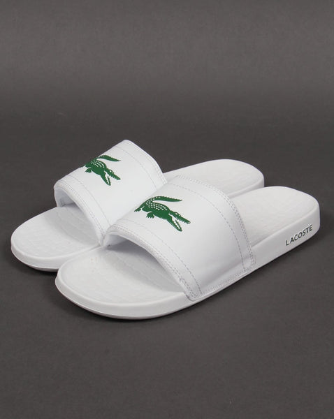 Lacoste Fraisier Pool Sliders White
