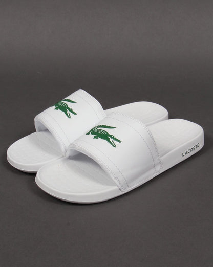Lacoste Fraisier Pool Sliders Weiß