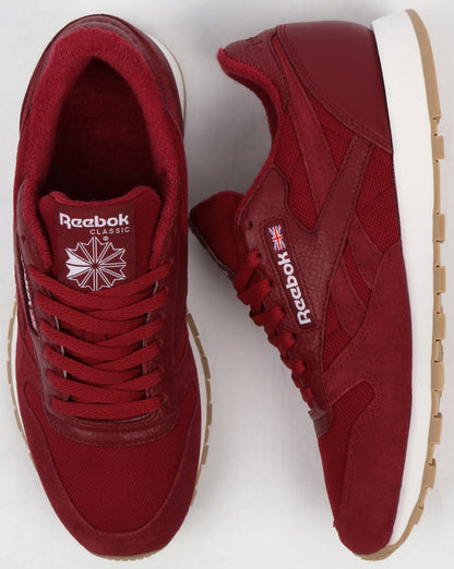 Reebok Classic Leather ESTL Sneaker Urban Kastanienbraun/Weiß