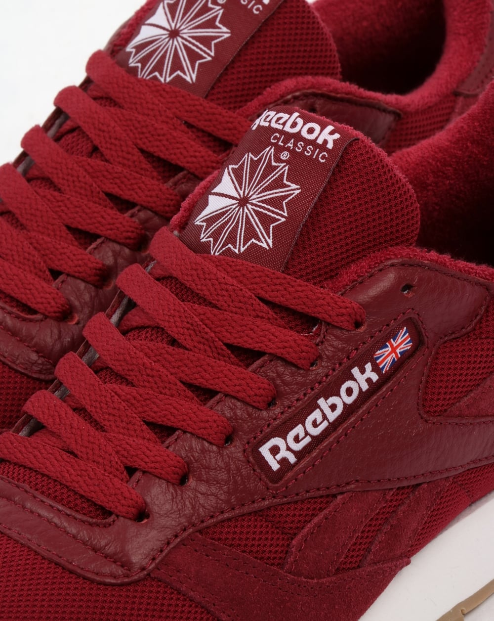 Reebok Classic Leather ESTL Sneaker Urban Kastanienbraun/Weiß