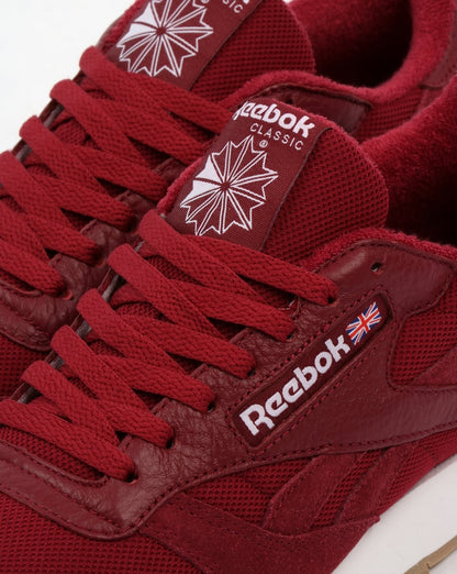 Reebok Classic Leather ESTL Sneaker Urban Kastanienbraun/Weiß