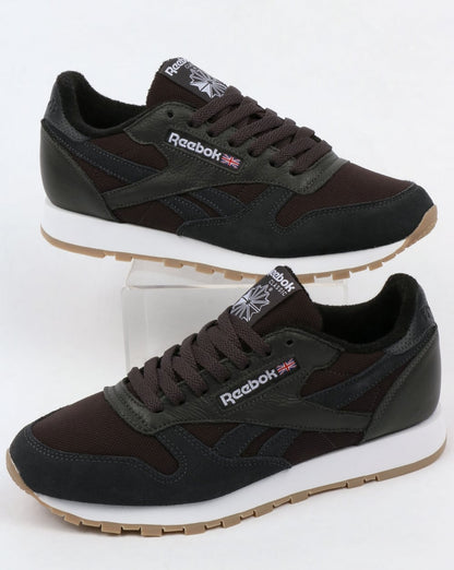 Reebok Classic Leather ESTL Sneakers Kohle/Weiß