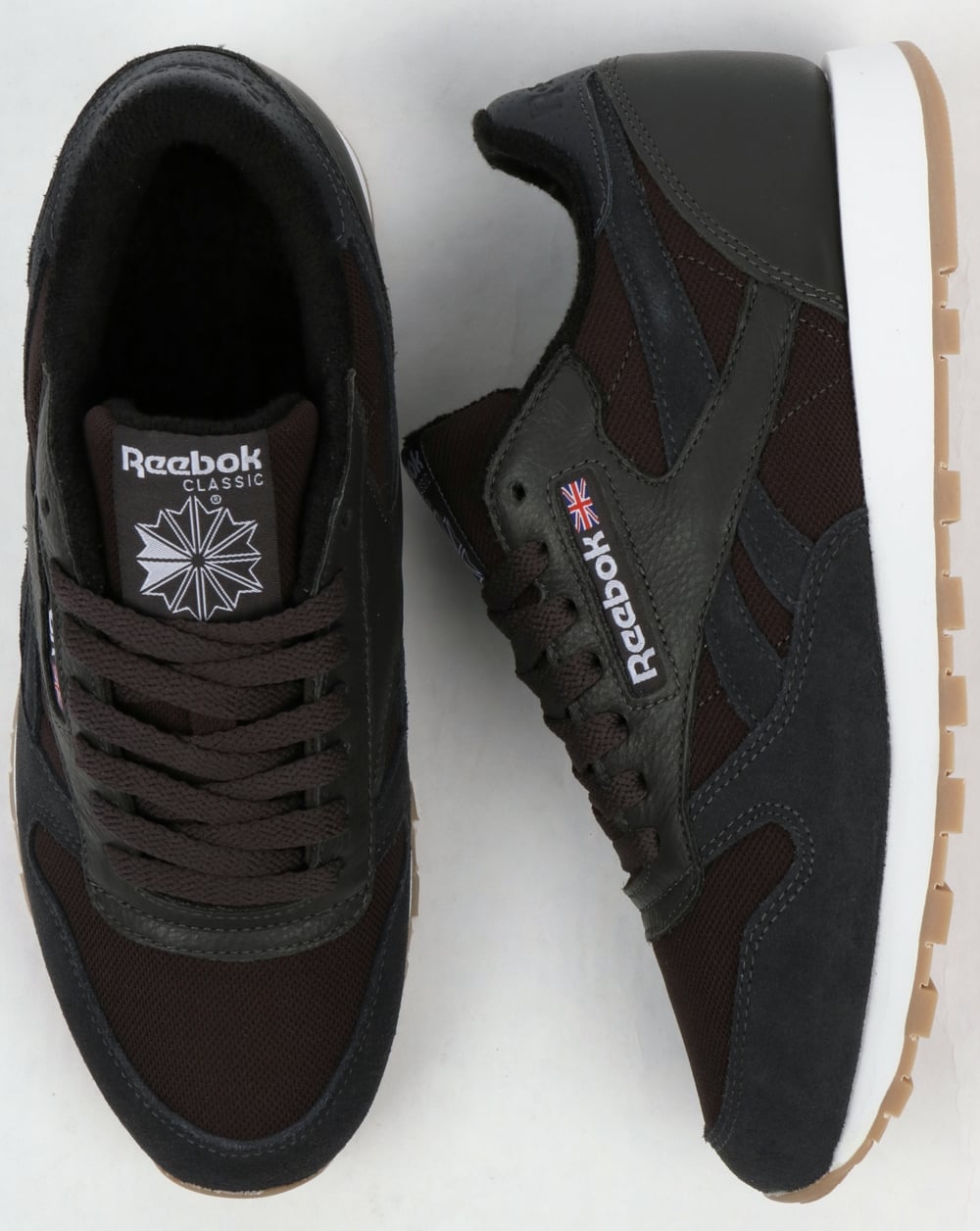 Reebok Classic Leather ESTL Sneakers Kohle/Weiß