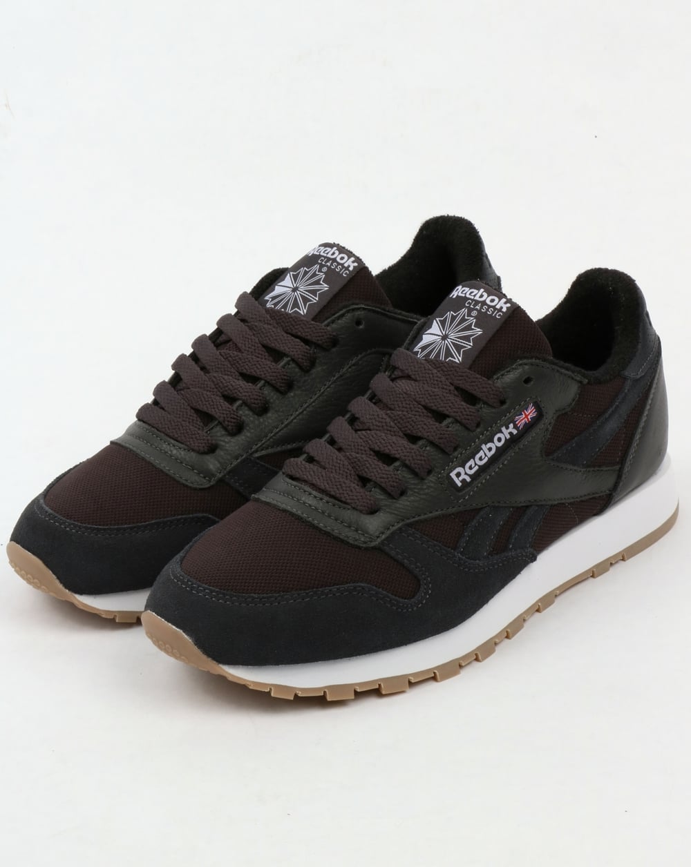 Reebok Classic Leather ESTL Sneakers Kohle/Weiß