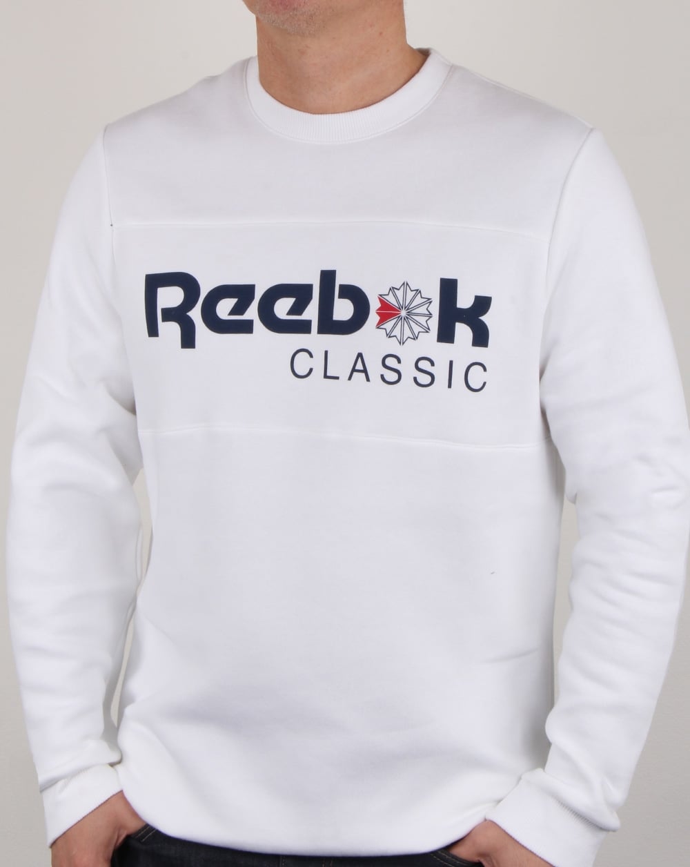 Reebok Iconic Crew Sweatshirt Weiß
