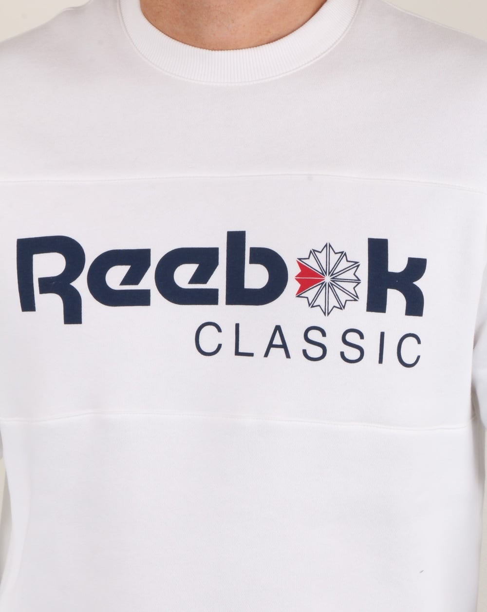 Reebok Iconic Crew Sweatshirt Weiß