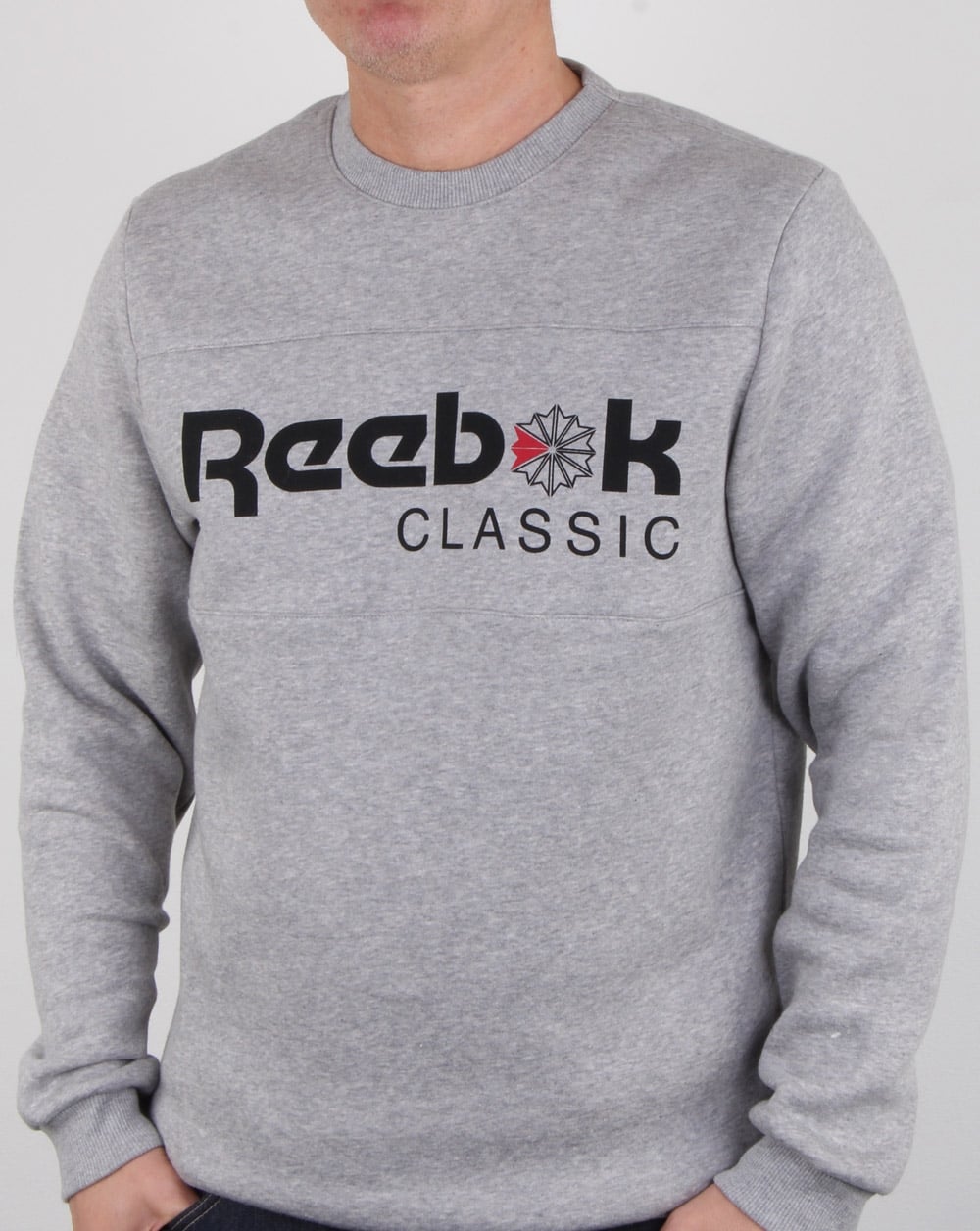 Reebok Iconic Crew Sweat Grey Heather