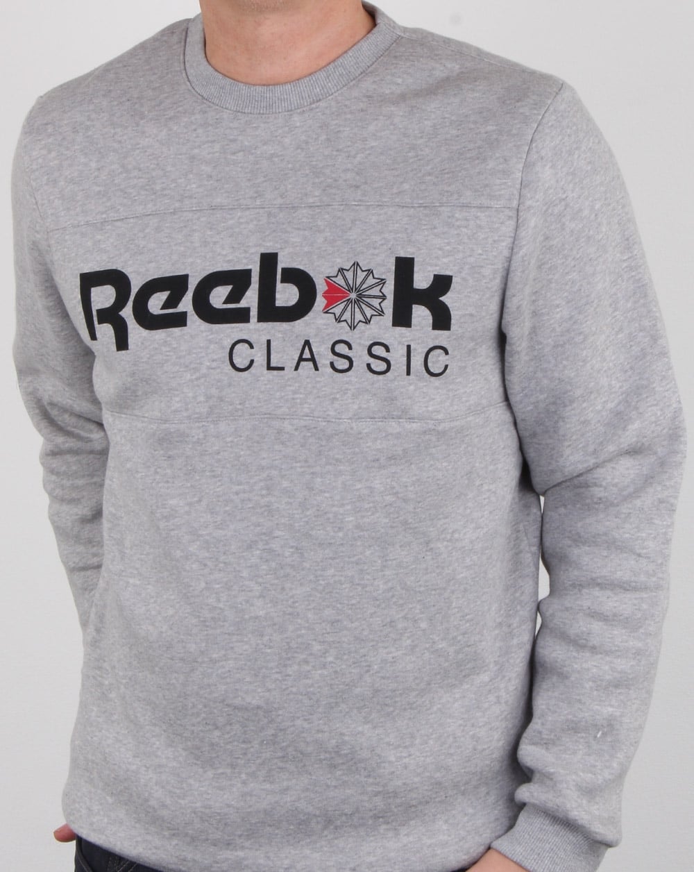 Reebok Iconic Crew Sweat Grey Heather