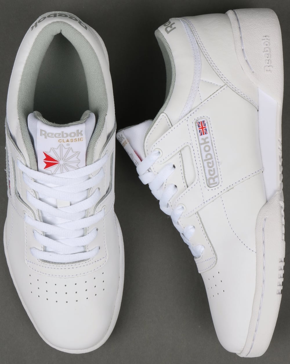 Reebok Workout Low Sneaker Weiß/Grau