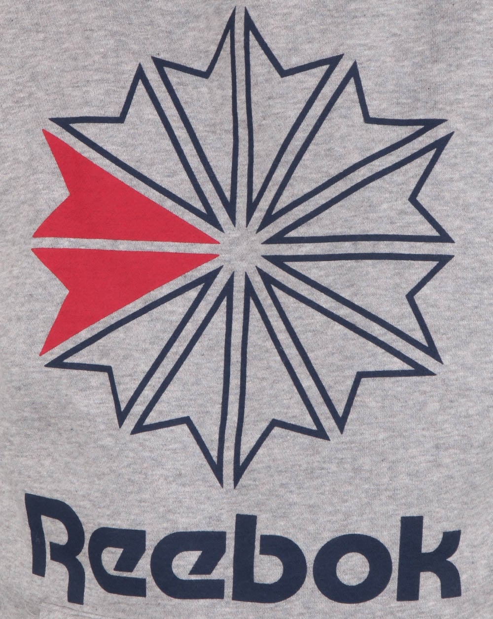 Reebok Starcrest Hoody Grau Heather
