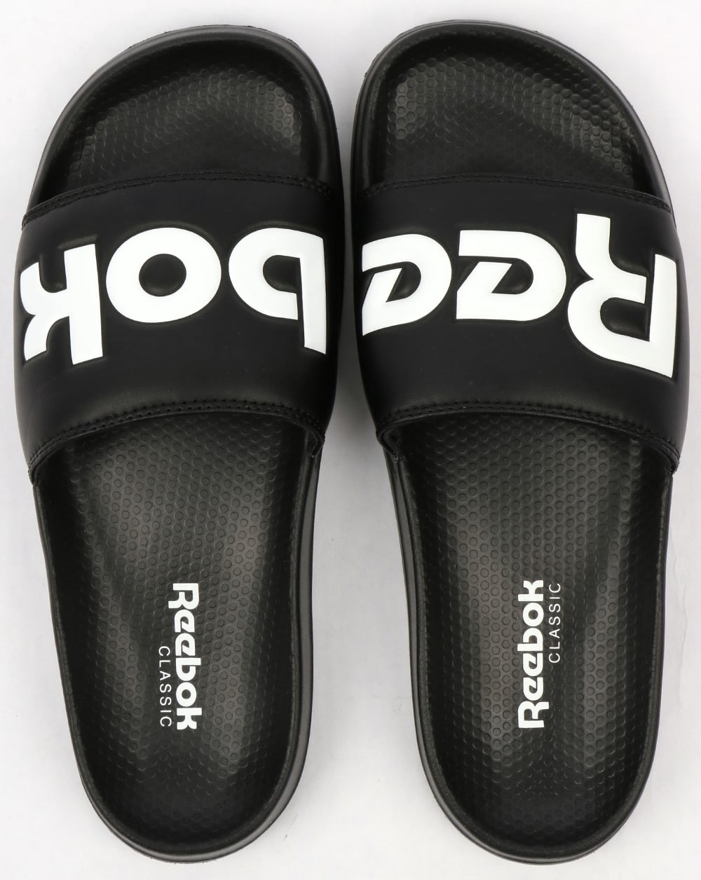 Reebok Classic Logo Slider Schwarz