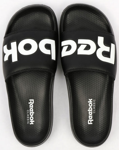 Reebok Classic Logo Slider Schwarz