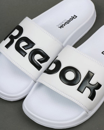 Reebok Classic Logo Slider Weiß