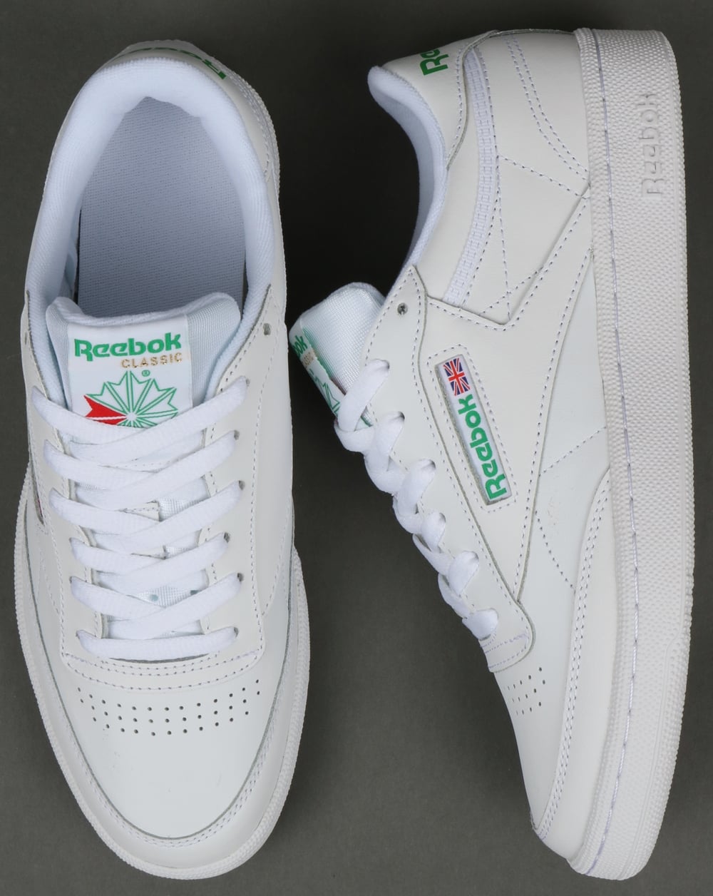 Reebok Club C 85 Sneakers Weiß/Grün