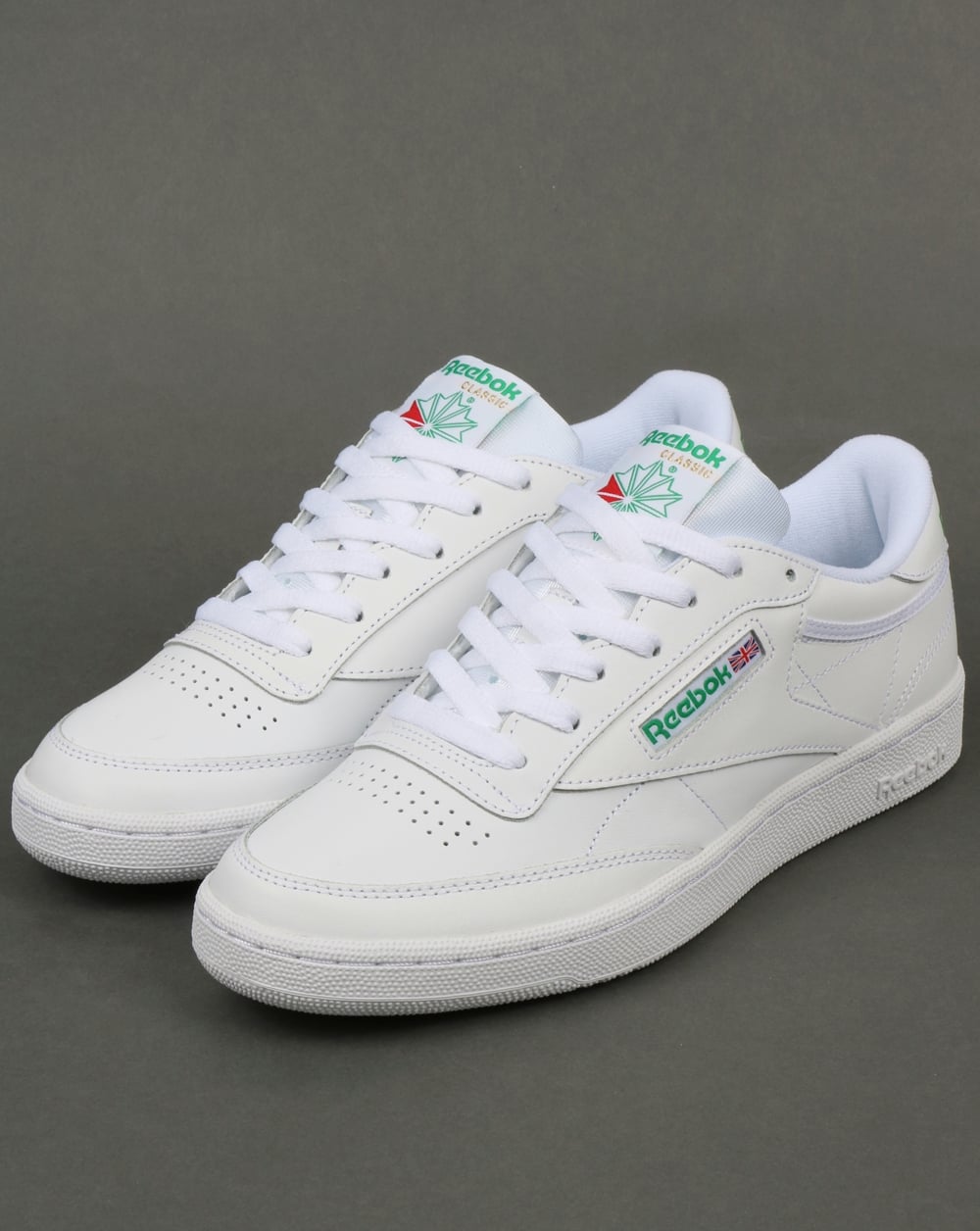 Reebok Club C 85 Trainers White/Green