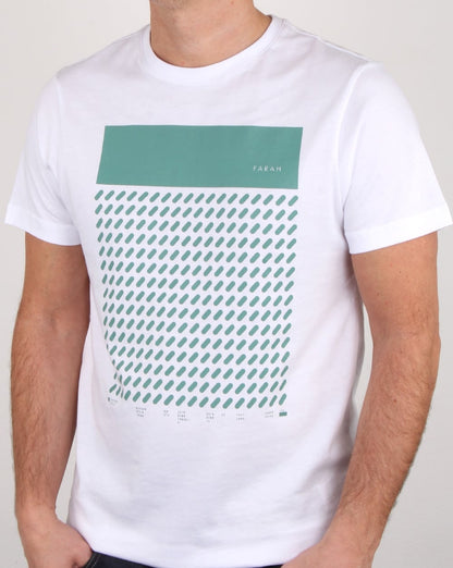 Farah Chestering T-Shirt Weiß