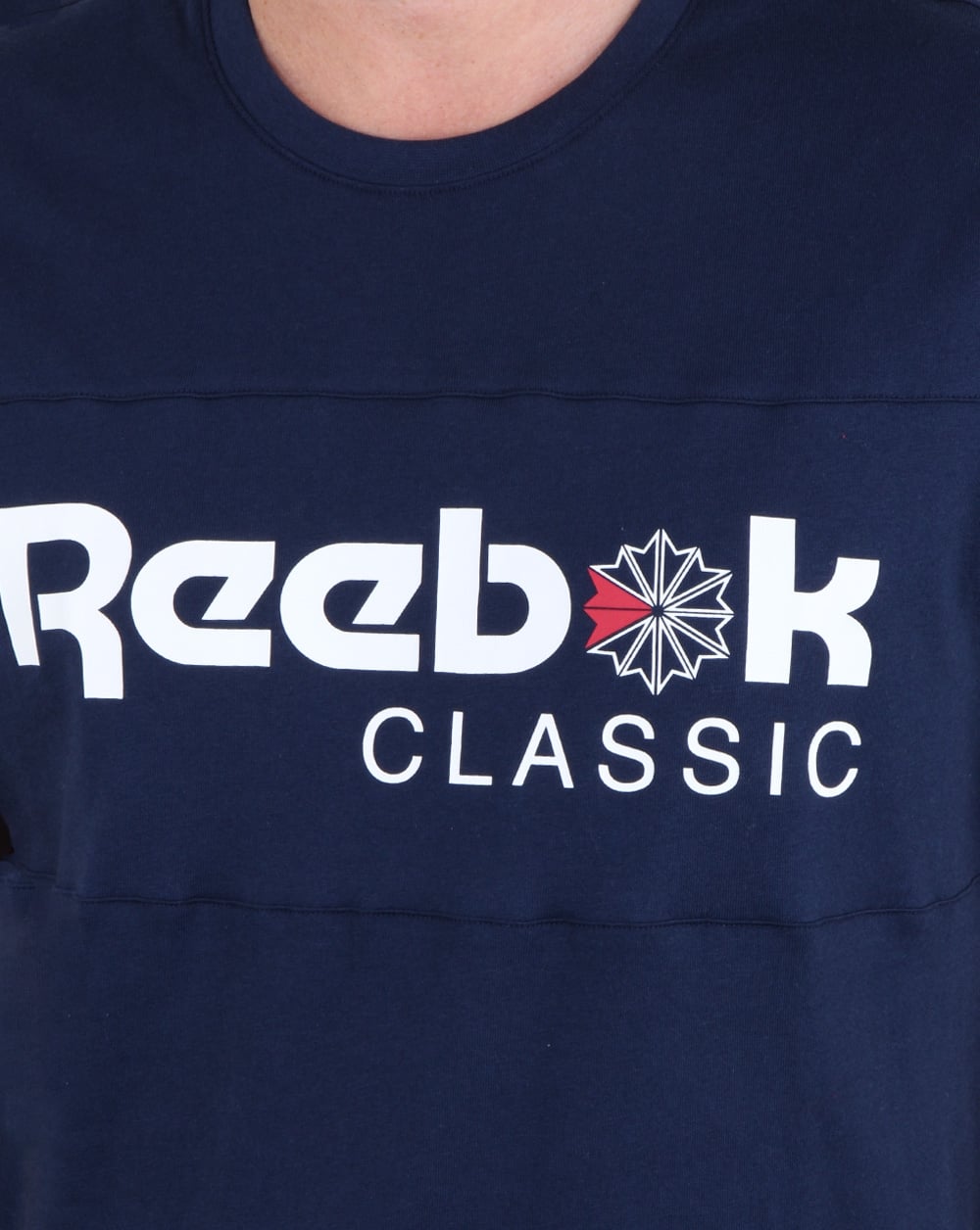 Reebok Franchise Iconic T-Shirt Marineblau