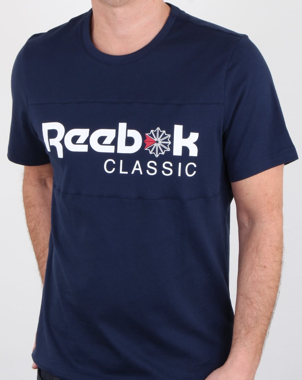 Reebok Franchise Iconic T-Shirt Marineblau