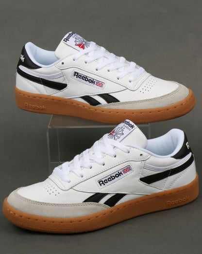 Reebok Revenge Plus Gum Sneakers Weiß/Schneegrau/Schwarz