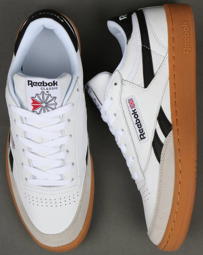 Reebok Revenge Plus Gum Sneakers Weiß/Schneegrau/Schwarz