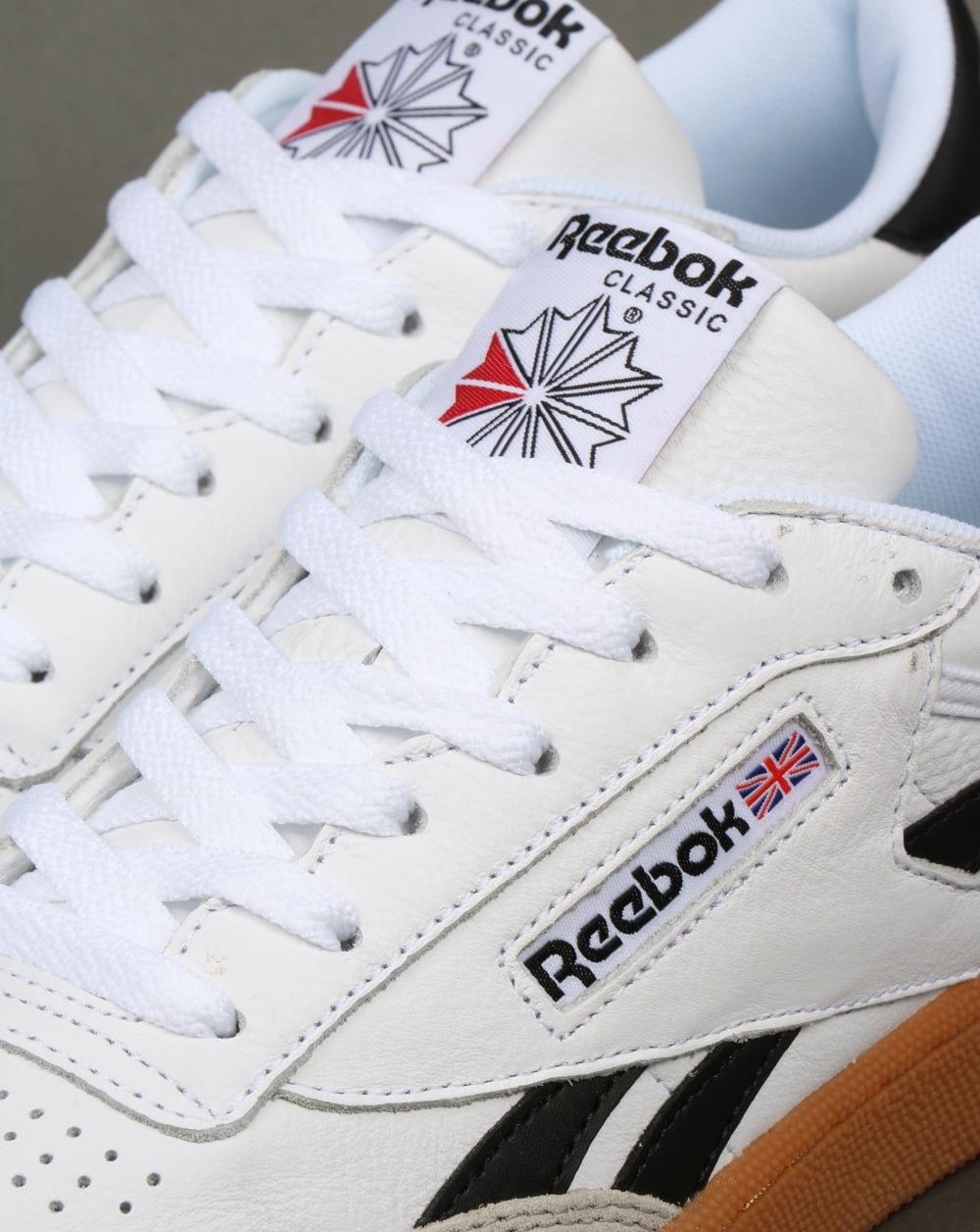 Reebok Revenge Plus Gum Sneakers Weiß/Schneegrau/Schwarz