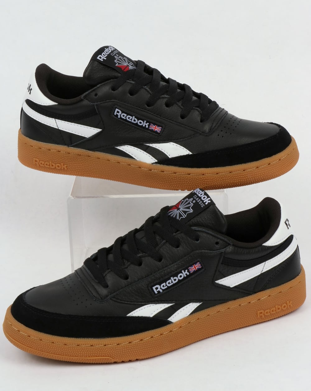 Reebok Revenge Plus Gum Sneakers Schwarz/Weiß/Gummi