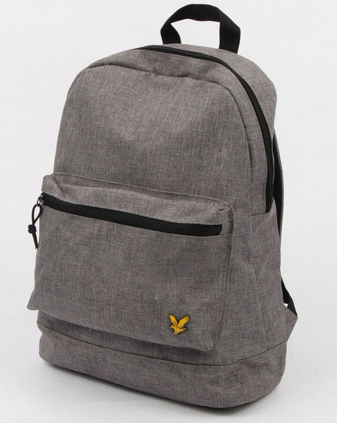 Lyle And Scott Colour Pop Rucksack Grey Marl