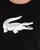 Lacoste Croc Print T Shirt Black/white