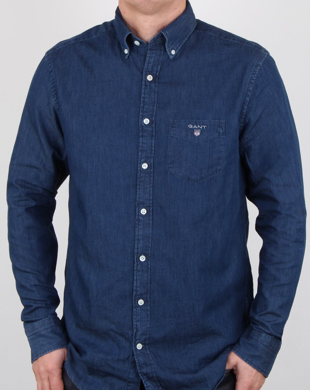 Gant Dunkel Indigo Hemd