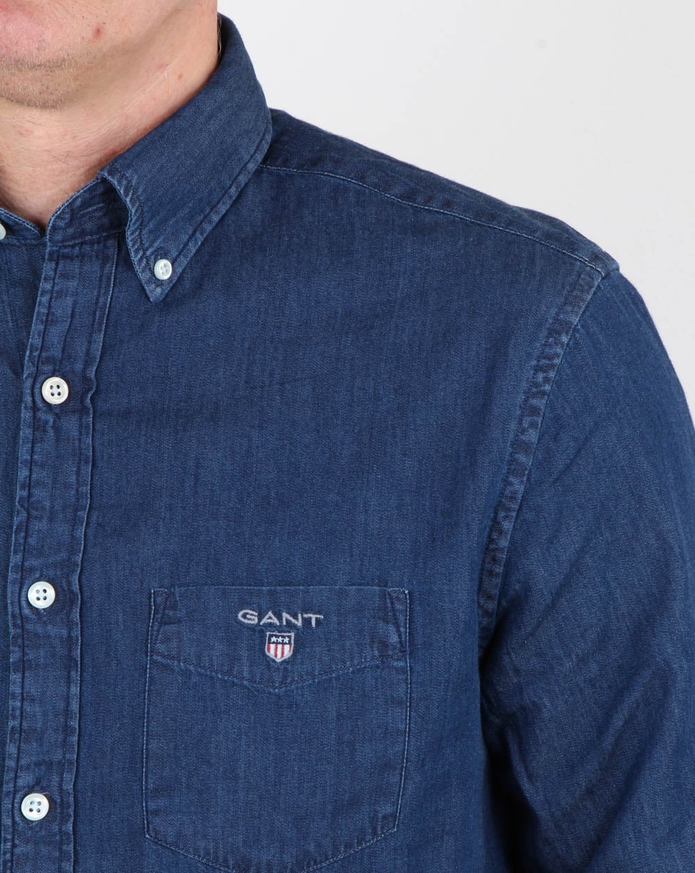 Gant Dunkel Indigo Hemd