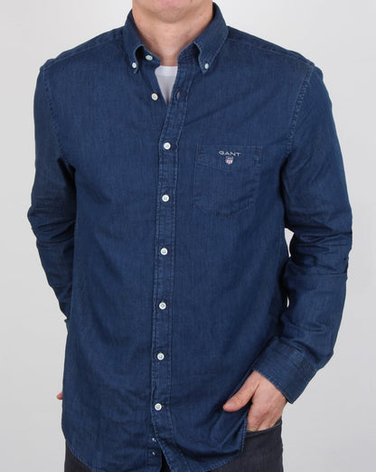 Gant Dunkel Indigo Hemd