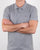 Gant Pique Rugger Polo Grey Melange