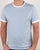 Farah Groves Ringer T Shirt Lake Blue