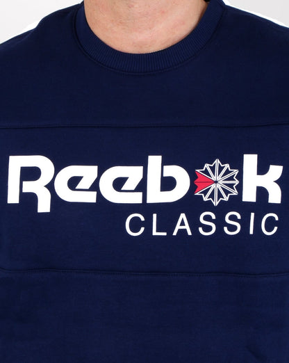 Reebok Iconic Crew Sweatshirt Marineblau