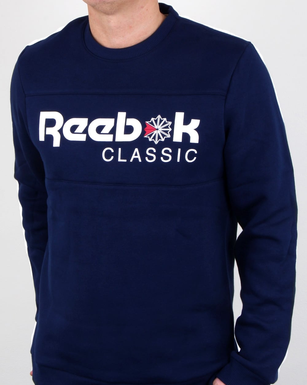 Reebok Iconic Crew Sweatshirt Marineblau