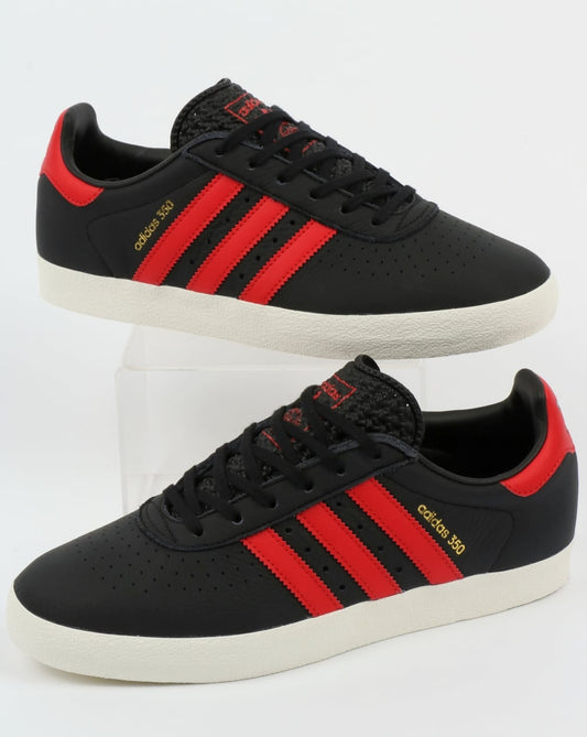 Adidas 350 Sneaker Schwarz/Rot