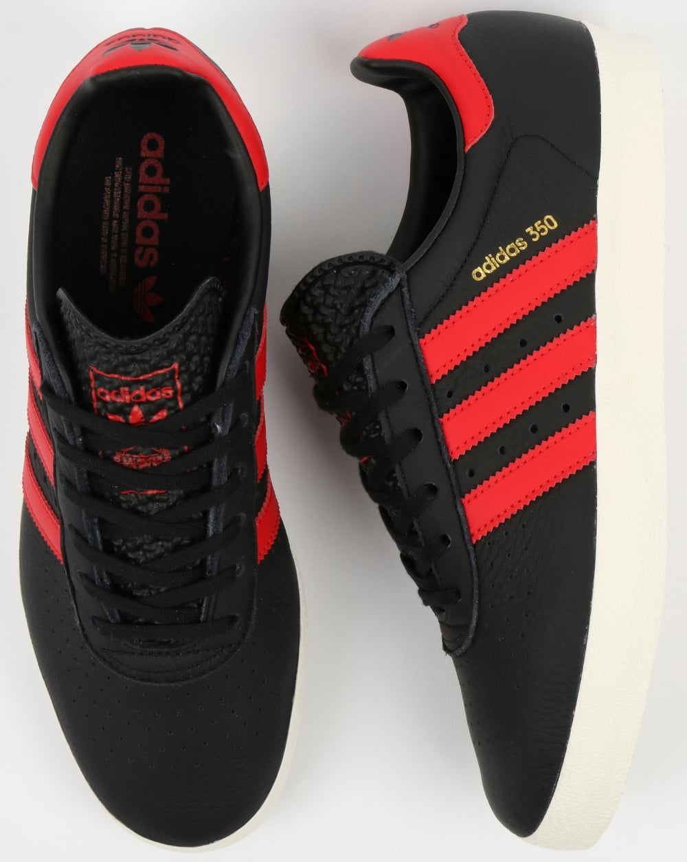 Adidas 350 Sneaker Schwarz/Rot