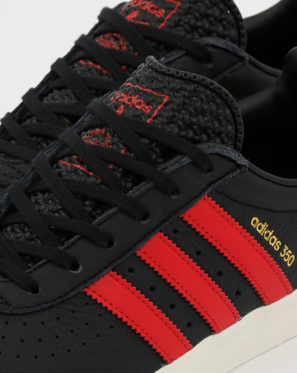 Adidas 350 Sneaker Schwarz/Rot