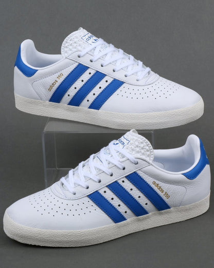 Adidas 350 Turnschuhe Weiß/Blau