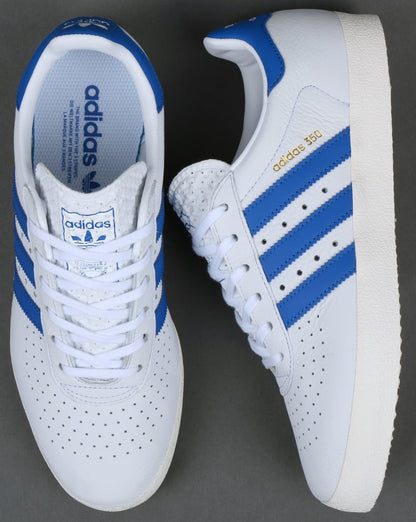 Adidas 350 Turnschuhe Weiß/Blau