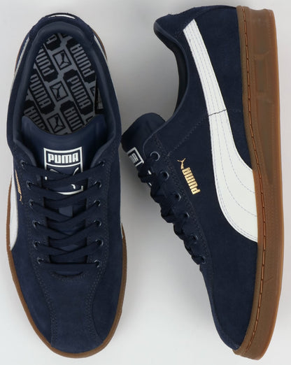 Puma TK Indoor Heritage Sneaker Marineblau